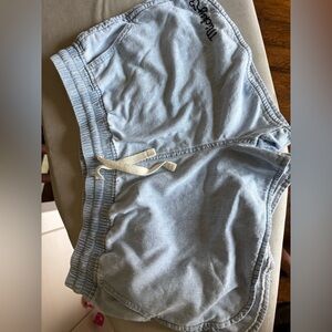 Junk Food Disney Mickey chambray shorts. Size medium. Used.